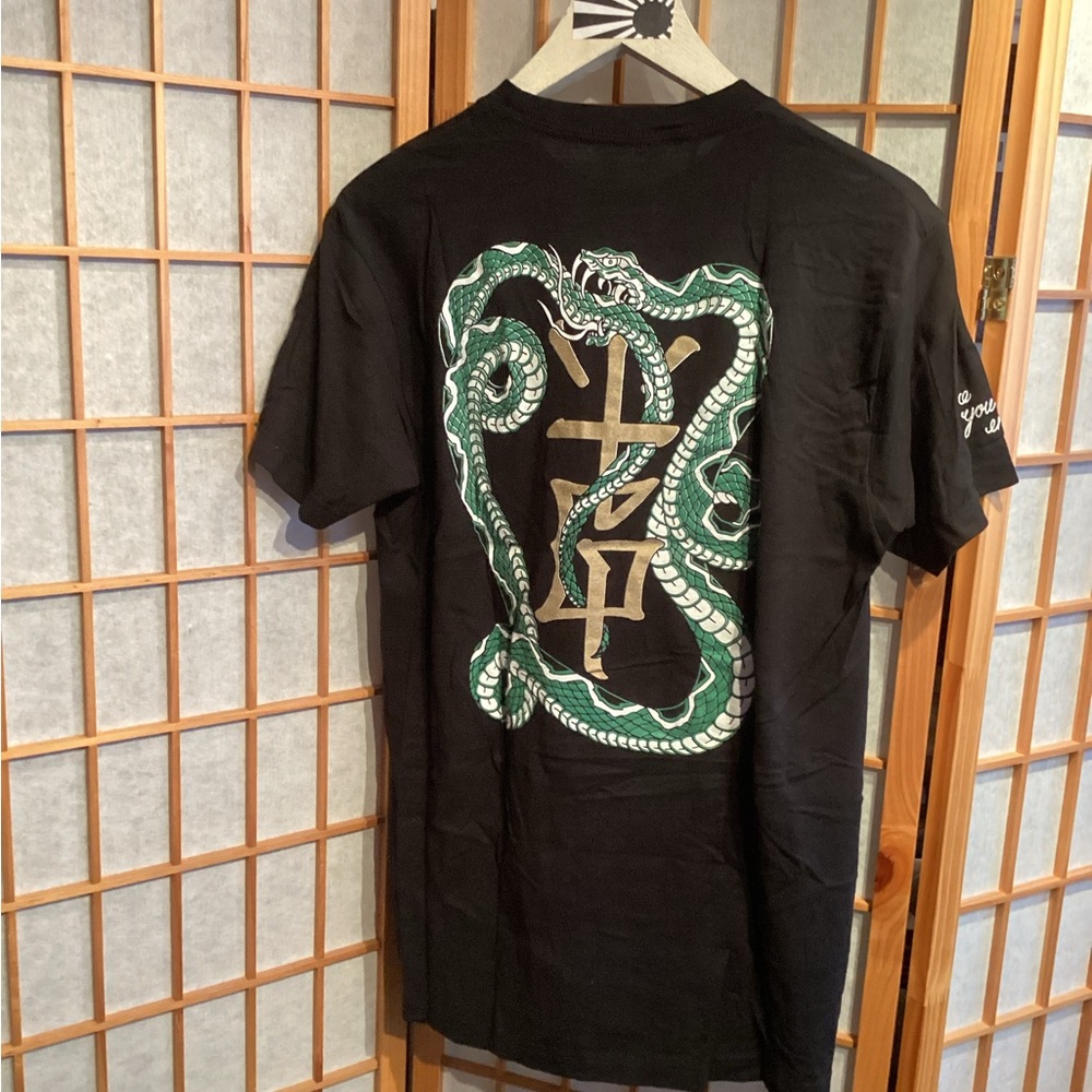 BoostGod OhItsTeddy "You Are Your Enemy" Snake T-Shirt Men's Size Large